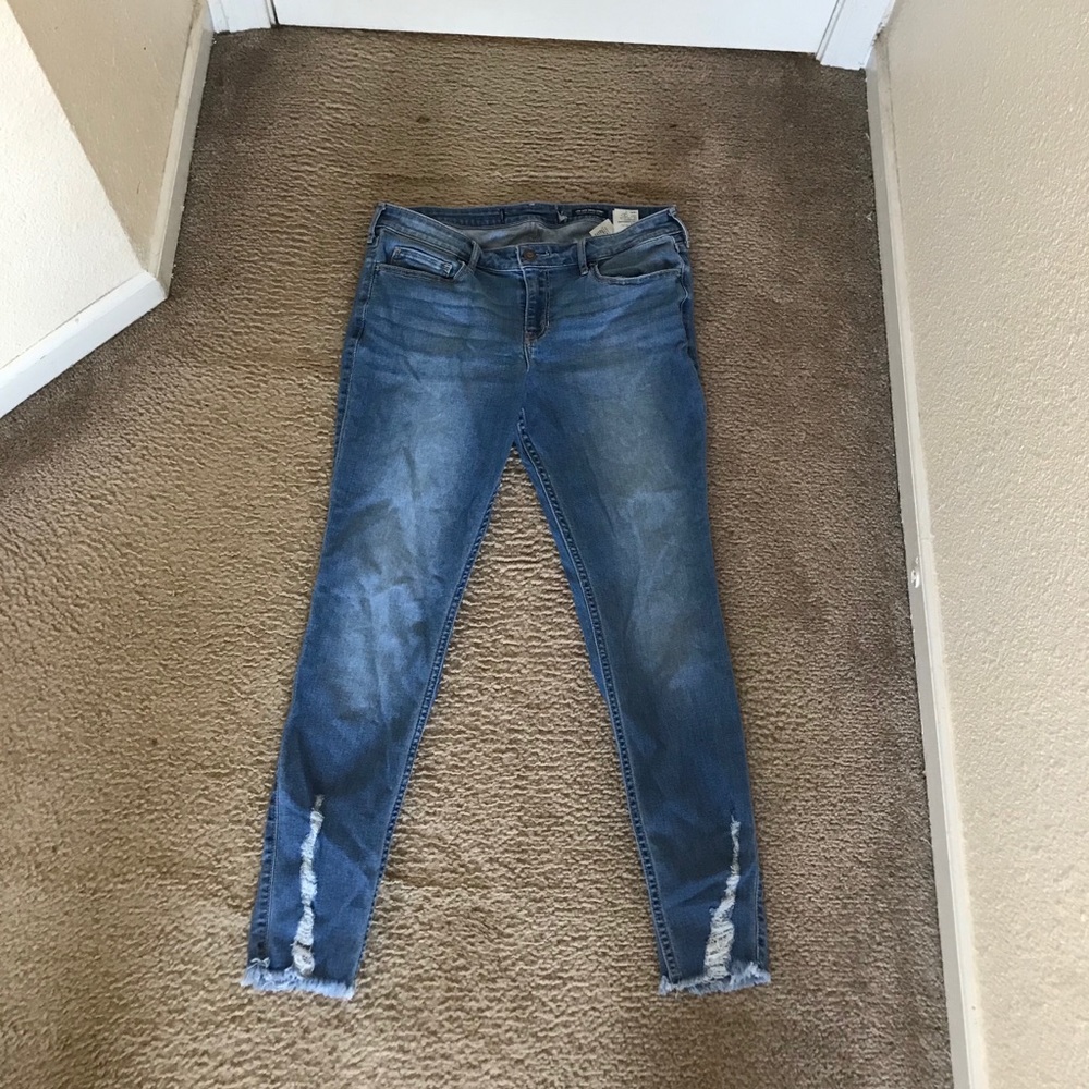 Classic stretch low-rise super skinny jeans